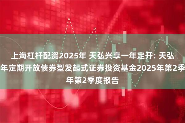 上海杠杆配资2025年 天弘兴享一年定开: 天弘兴享一年定期开放债券型发起式证券投资基金2025年第2季度报告